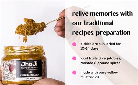 JhaJi - Taste of Mithila Dry Stuffed Mango Pickle|Bihari-Style Aam Ka ...