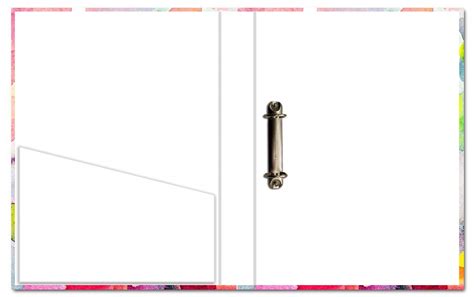 Buy Paper Plane Design 2D Folder Case, A4 Size, Ring Binder File Folder ...