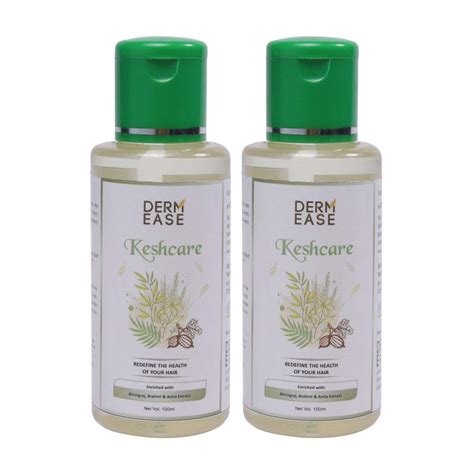 Buy DERMEASE Kesh Care Hair Oil Pack of 2 (100ml each) Online at Low ...