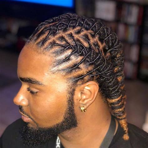 Men Locstyles in 2020 | Dreads styles, Dread hairstyles for men ...