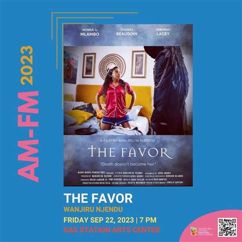 The Favor @ African Movie Festival in Manitoba, Gas Station Arts Centre ...