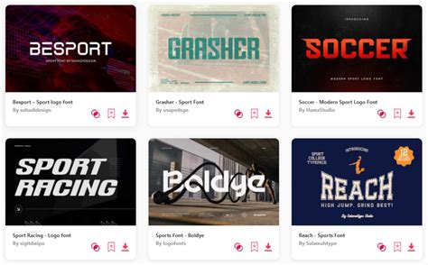 Sport Font 的图像结果