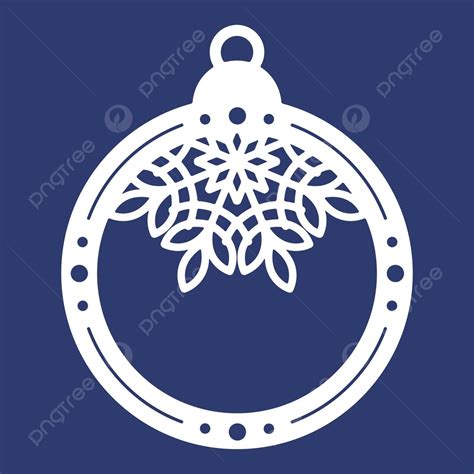 Christmas Ball Template For Laser Cutting Openwork Spheres With Lace ...