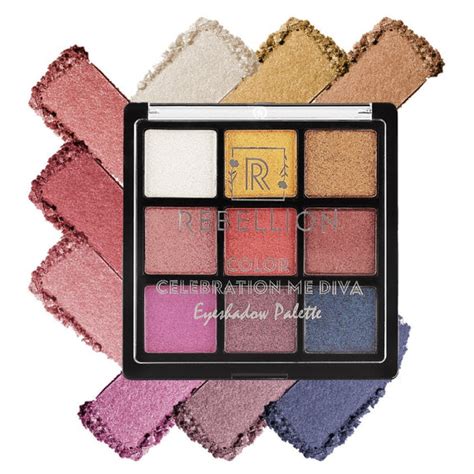 Rebellion Color Celebration Me Diva Eyeshadow Palette – Rebellion Cosmetics