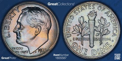 Record-Breaking $506,250 for 1975 Dime at GreatCollections