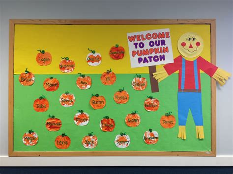 Printable Pumpkins For Bulletin Boards