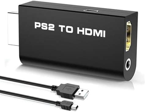 Sartyee PS2 to HDMI Converter Adapter with 3.5mm Audio Output for HDTV ...