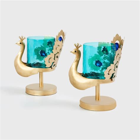 Buy Corsica Mayur Set of 2 T-Light Holders from Corsica by Home Centre ...