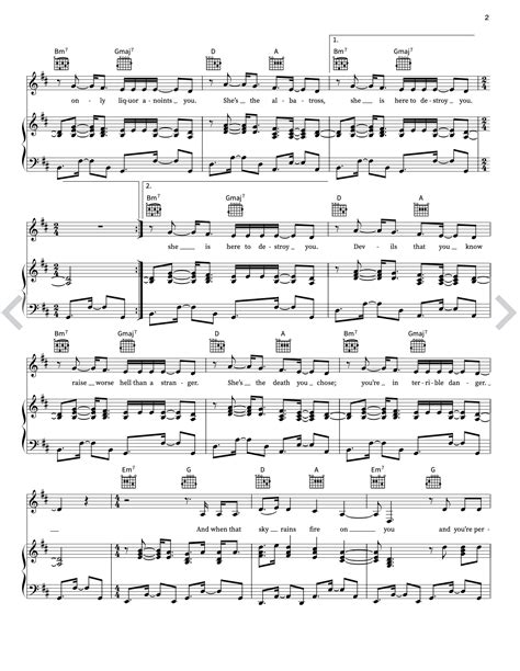 The Albatross | Taylor Swift Sheet Music | Piano, Vocal & Guitar Chord ...