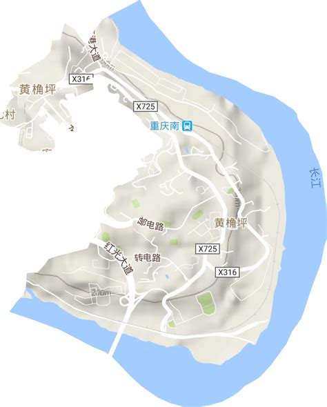 黄桷坪街道高清卫星地图,黄桷坪街道高清谷歌卫星地图
