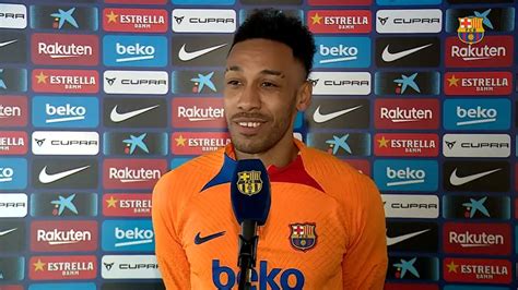 Video: Aubameyang es anunciado como refuerzo del Barcelona | TUDN ...