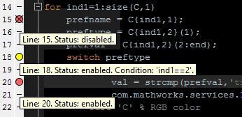 Image result for Breakpoint MATLAB