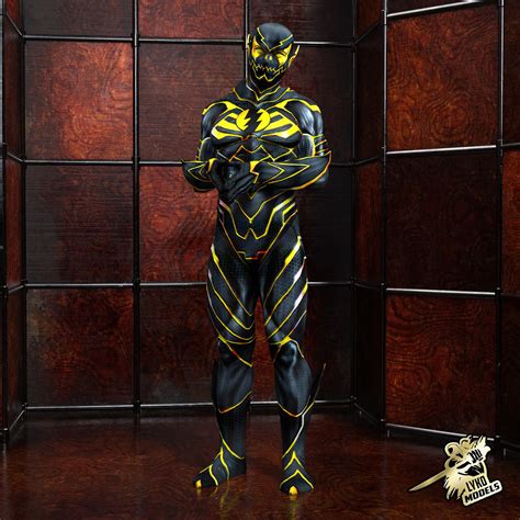 DC Black Racer Outfit for G8M - Daz Content by LykoModels
