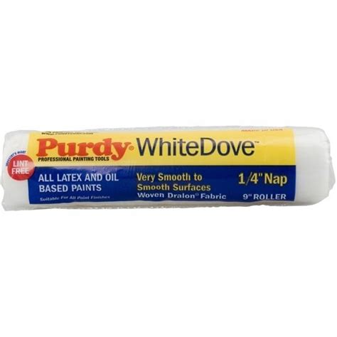 Purdy 9" Paint Roller Cover, 1/4" Nap Nap, Woven Dralon 14A662091 | Zoro