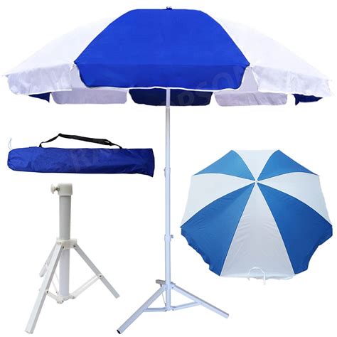 RAINPOPSON Garden Umbrella Diameter 48in/8ft Outdoor Big Size Heavy ...