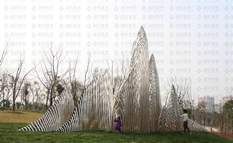 芜湖雕塑公园镜中景,雕塑艺术,文化艺术,摄影素材,汇图网www.huitu.com