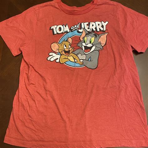 *read* Lot Of (2) XL Tom & Jerry T-Shirts Red And Lig… - Gem