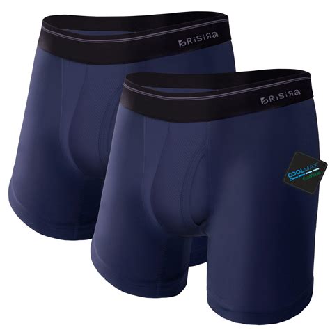 BRISIRA Coolmax Mens Underwear Performance Moisture-Wicking Anti ...