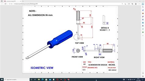 Image result for SolidWorks Machine Screw Tutorial