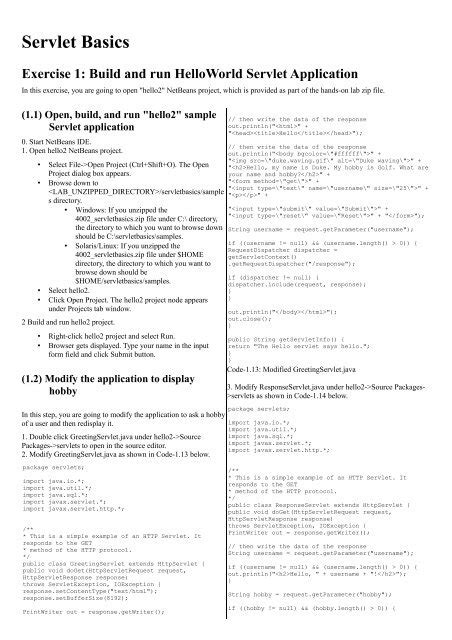 Image result for Servlet Videotutorial
