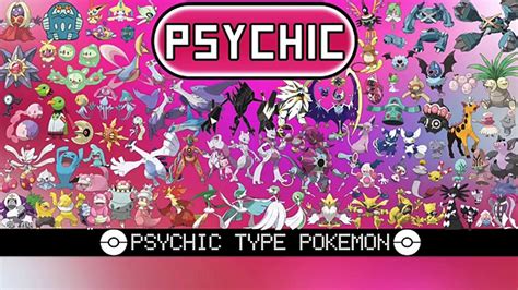 Psychic Type Pokemon Wallpaper