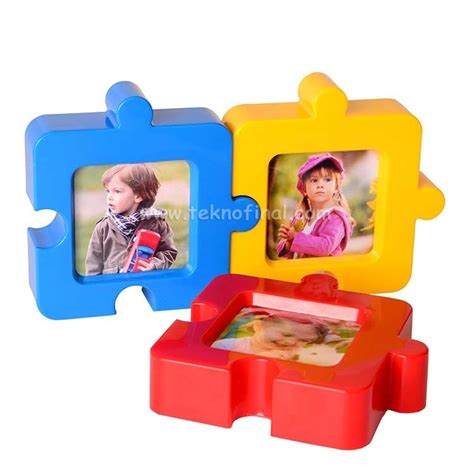 Wholesale Large Puzzle Photo Frame Magnet - Teknofinal