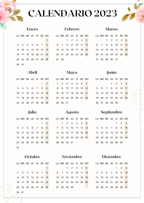 Gambar Kalender Tahun 2023 Dalam Warna Biru Laut Kalender 2023 | Free ...