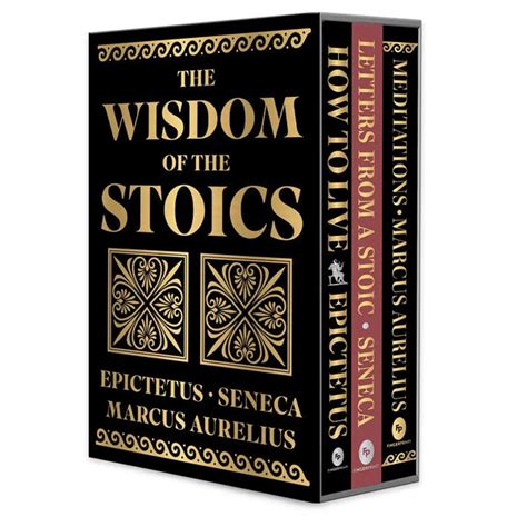The Wisdom Of The Stoics Boxed Set (Deluxe Hardbound Edition) | Seneca ...