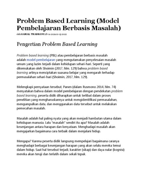 Image result for Gambar Problem Based Learning