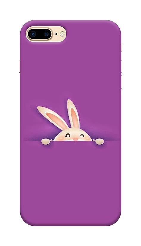 Femobi 3D Print Bunny in Pocket Slim Back Cover for Apple iPhone 7 Plus ...