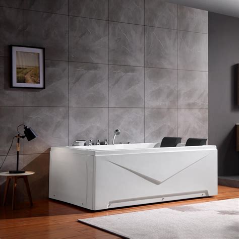 Empava 2 Person Jacuzzi Tub | Best Two Person Jetted Whirlpool Tub