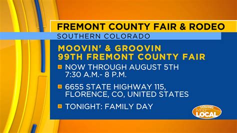 Don't miss your chance to attend the 99th Fremont County Fair & Rodeo ...