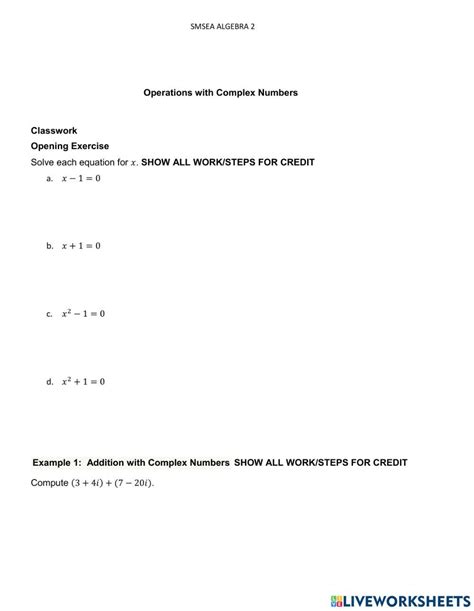 Image result for Complex Fractions Worksheet Algebra 1