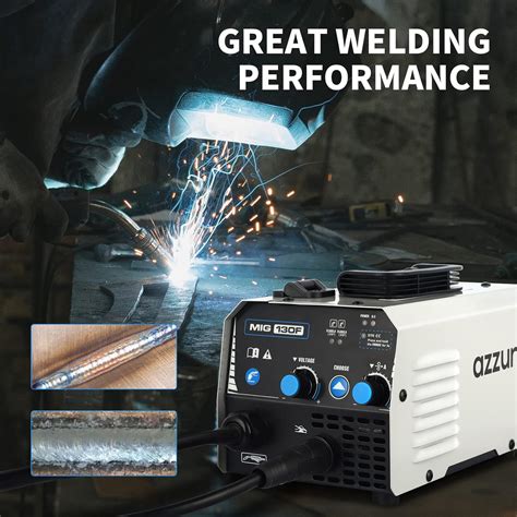 AZZUNO MIG Welder,Flux Core Welder Machine 110V India | Ubuy