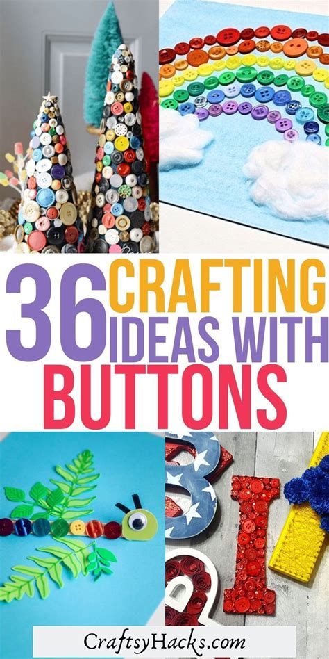 Image result for Button Crafts