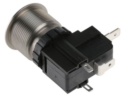 RS PRO | RS PRO Illuminated Push Button Switch, Latching, Panel Mount ...