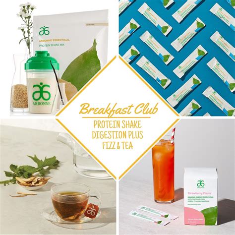 Arbonne Breakfast Club | Arbonne, Protein shake mix, Vanilla protein shakes