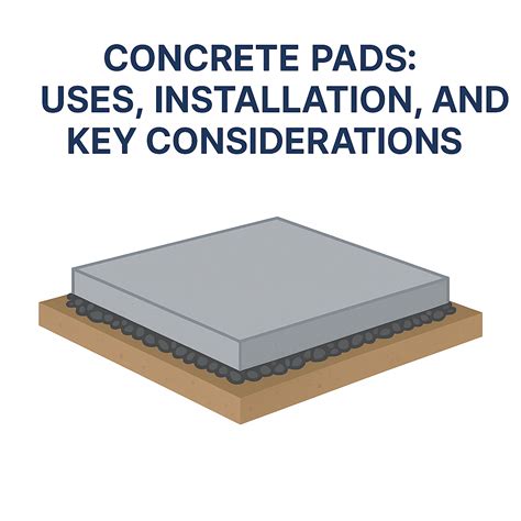 Concrete Pads: Uses, Installation, and Key Considerations ...
