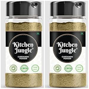 Kitchen Jungle Cardamom Powder | Ilaichi Powder | Elaichi Powder 100gm ...