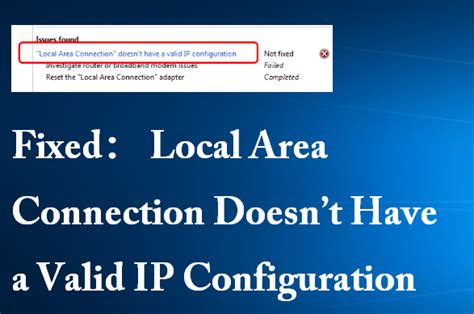 Image result for Fix Local Area Connection IP Configuration