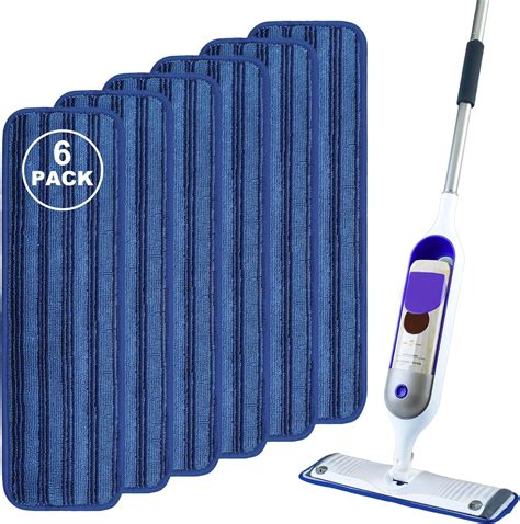 Amazon.com: 8 Pack Steam Mop Reusable Replacement Pads for Bissell ...