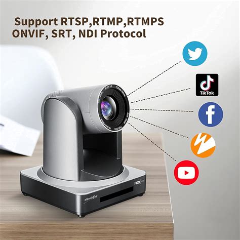 Buy zowietek PTZ Camera 30X NDI | HX Live Streaming IP Camera with PTZ ...