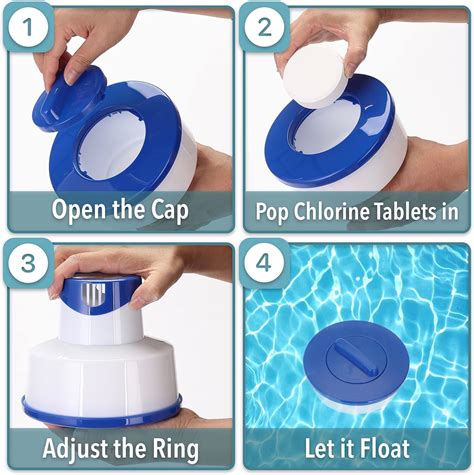 Buy Chlorine Floater, Collapsible, Chlorine Floater for 3 inch Chlorine ...