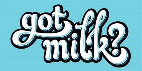 Got Milk Font