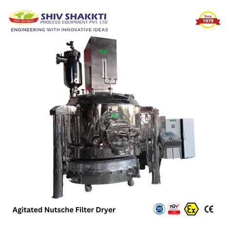 Agitated Nutsche filter Dryer - Pilot Scale - Kilo Lab Agitated Nutsche ...
