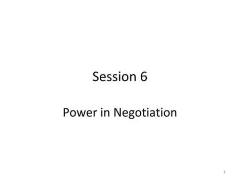 Negotiation Power 的图像结果