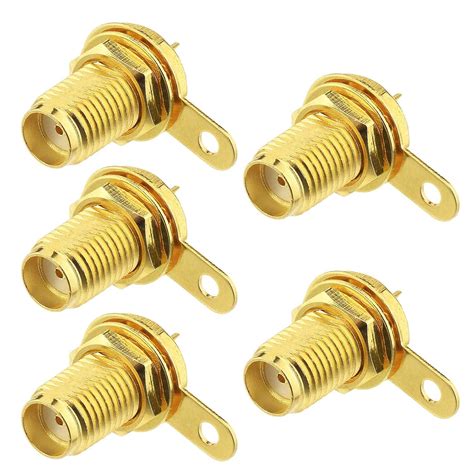 RF SIGNAL wlaniot SMA Female Connector SMA Coaxial Panel Mount ...