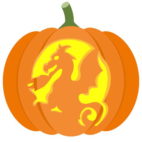 Dragon Pumpkin Carving Patterns