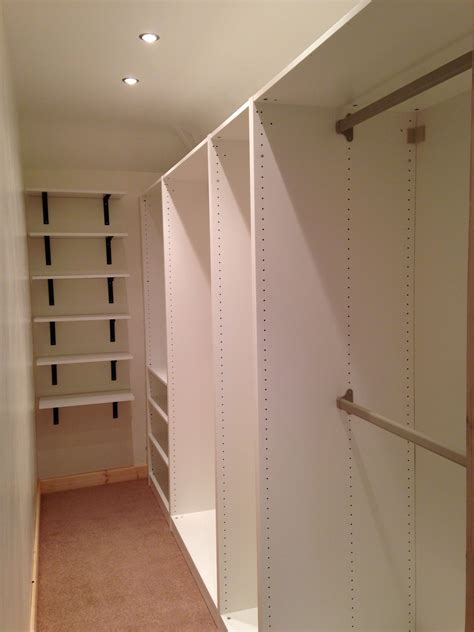Small walk-in-wardrobe......oh, the possibilities!!!! Narrow Walk In ...