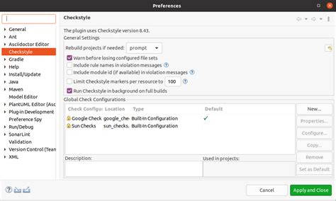 How to Run Check Styles On Java File 的图像结果